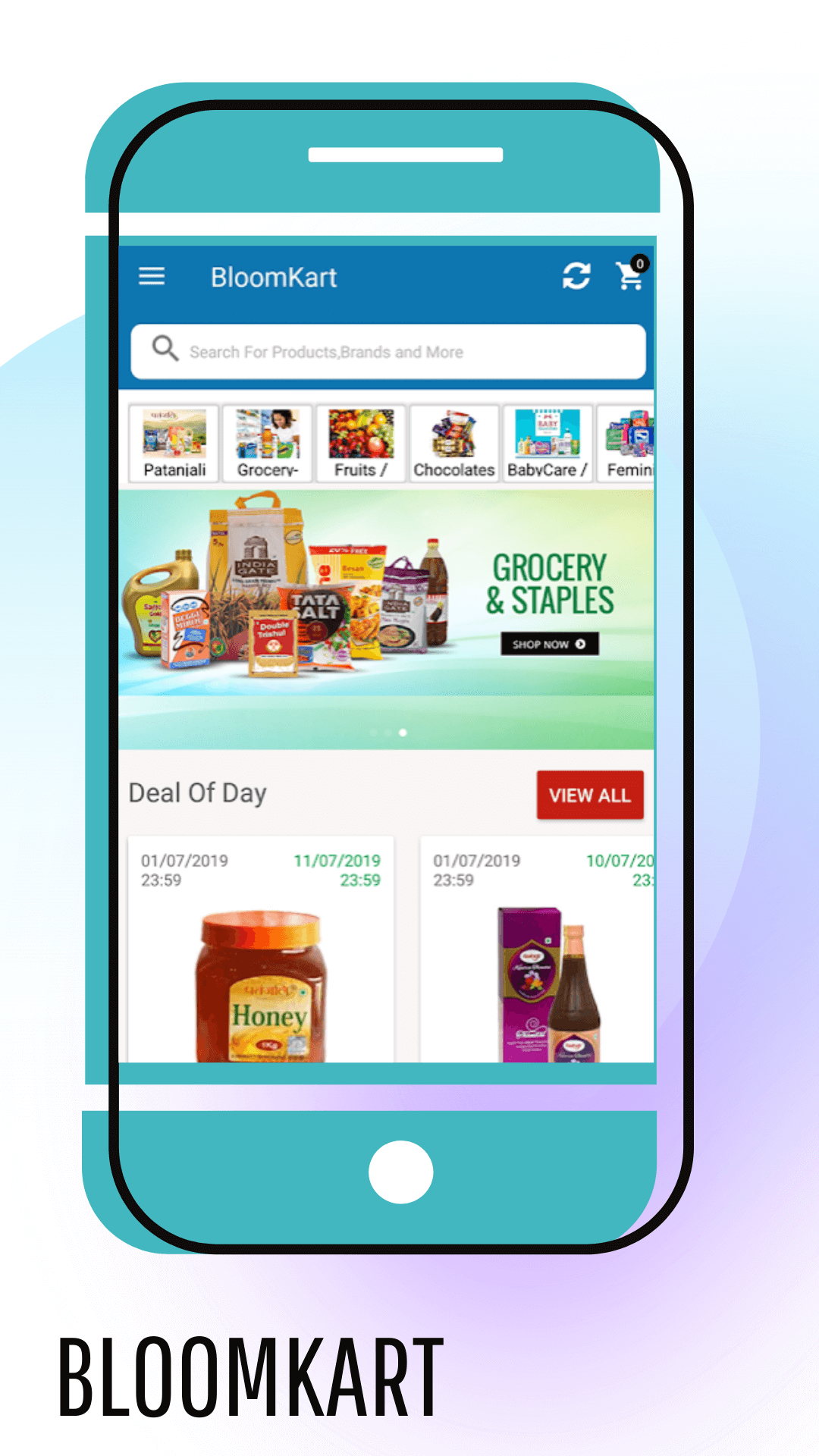 online shopping mobile app